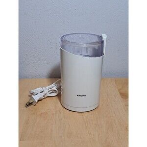 Krups Fast Touch Coffee Grinder/Spice Nut Grain Grinder Mill 203 White
